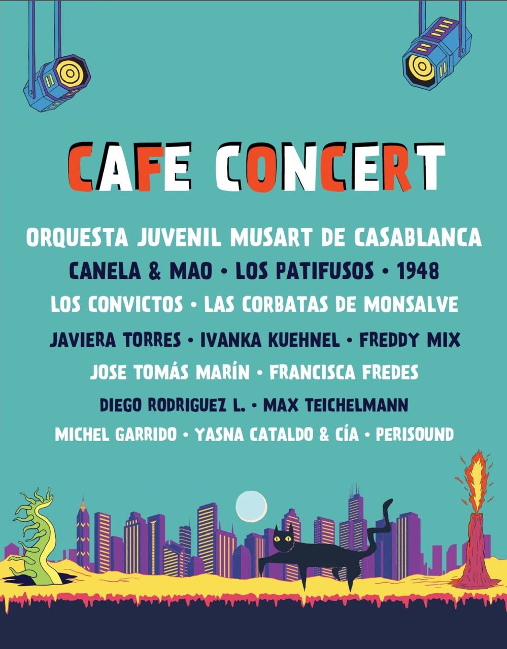 Line Up Café Concert