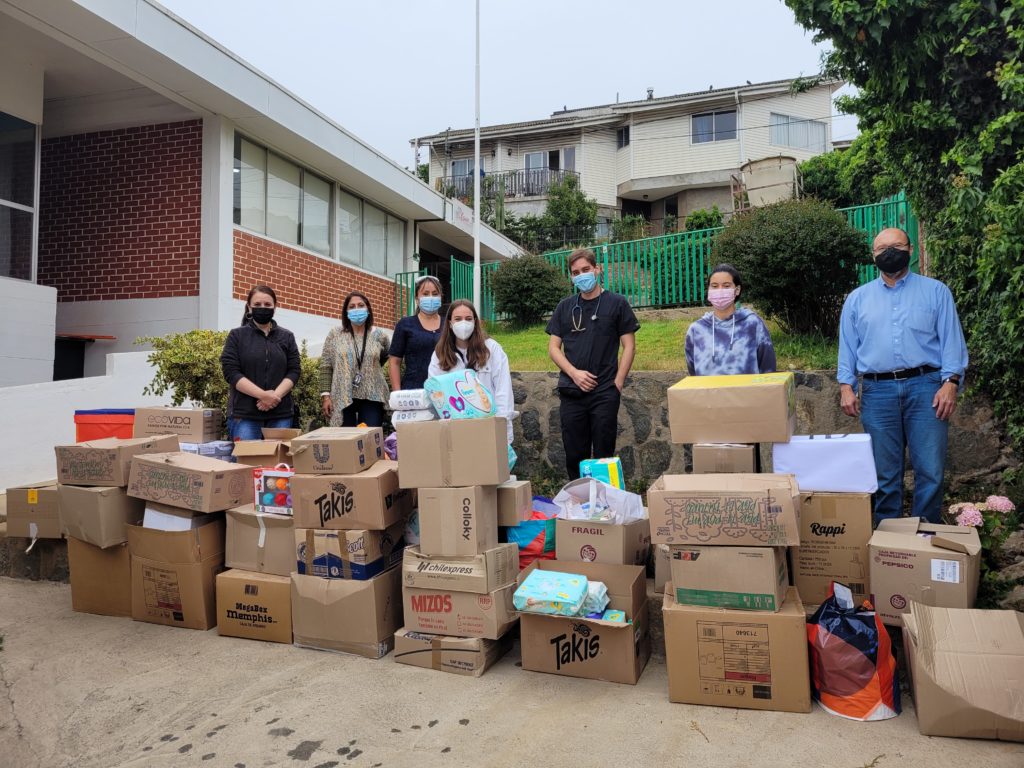 Entrega acción solidaria CONIN