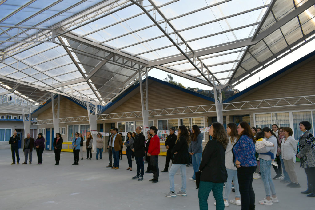 Inauguración de nuevo techo y salas renovadas para el Kindergarten