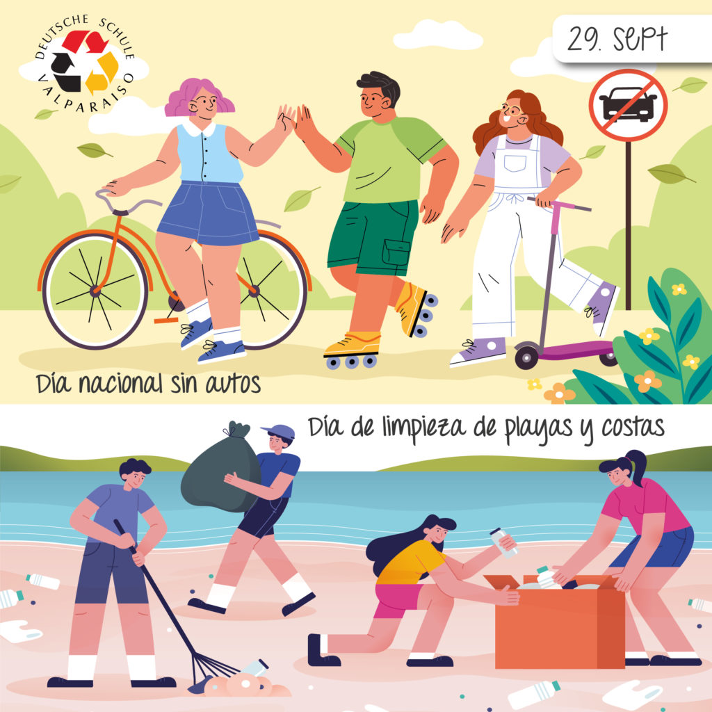 29 de septiembre - Día nacional sin autos, Día de limpieza de playas