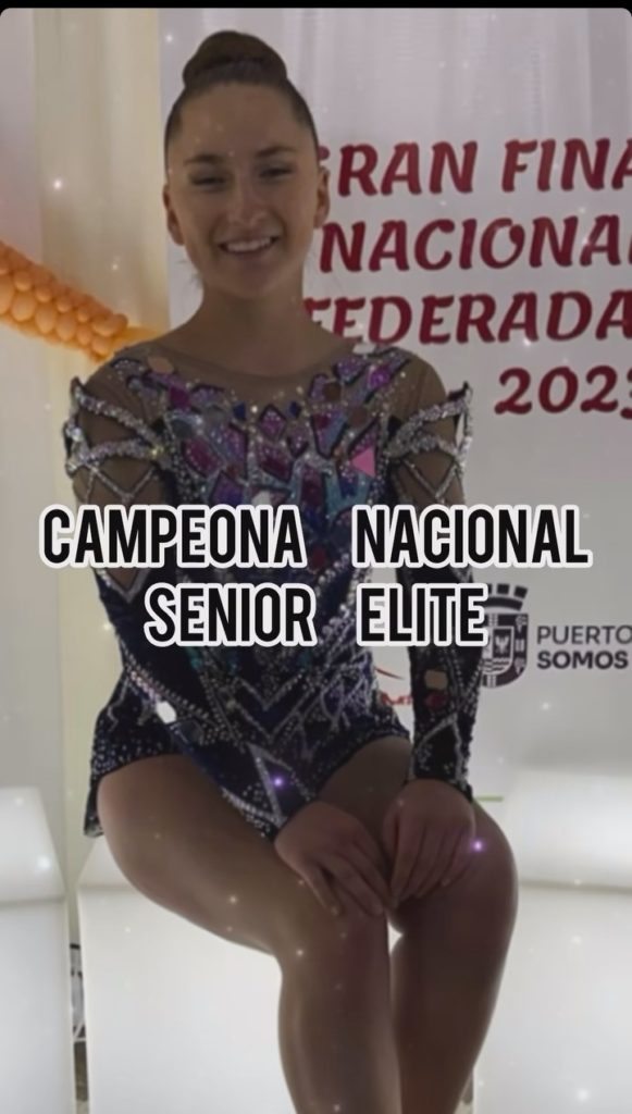 Agustina Fernández obtuvo 1° lugar nacional en  Senior Elite de Gimnasia Rítmica