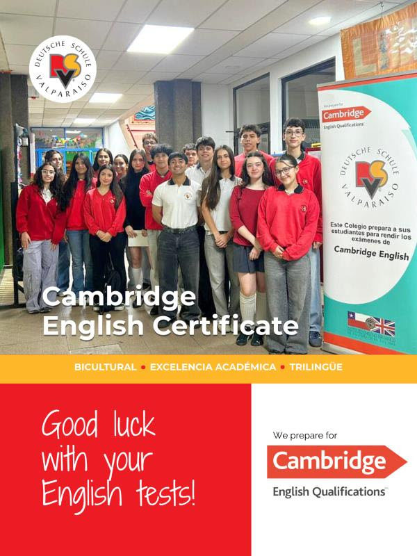 Estudiantes de IV° Medio rinden exámenes Cambridge de certificación en inglés